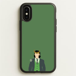 With Horns  - Loki Phone Case for iPhone X / XS