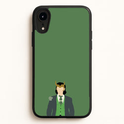 With Horns  - Loki Phone Case for iPhone XR