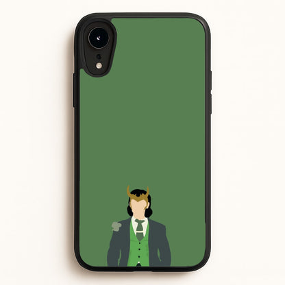 With Horns  - Loki Phone Case for iPhone XR