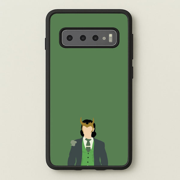 With Horns  - Loki Phone Case for Galaxy S10 Plus