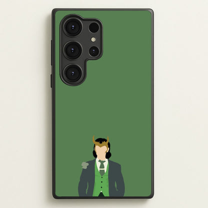 With Horns  - Loki Phone Case for Galaxy S25 Ultra