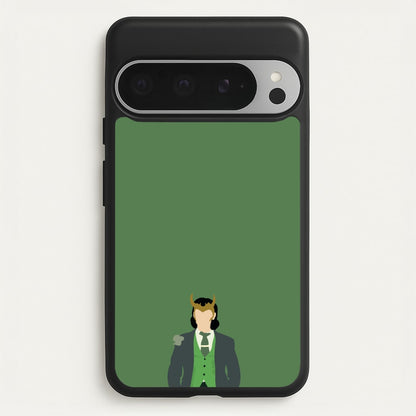 With Horns  - Loki Phone Case for Google Pixel 9 Pro XL