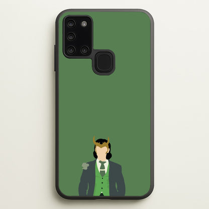 With Horns  - Loki Phone Case for Galaxy A21s