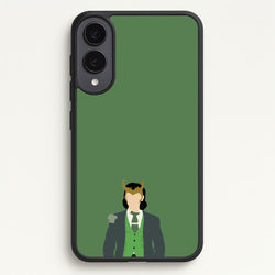 With Horns  - Loki Phone Case for Galaxy S25 Edge