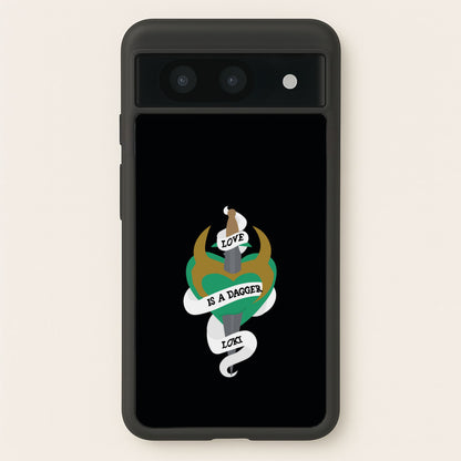 Love Is A Dagger  - Loki Phone Case for Google Pixel 8a