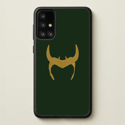 The Horned Helmet  - Loki Phone Case for Galaxy A71