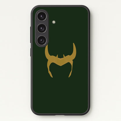 The Horned Helmet  - Loki Phone Case for Galaxy S24FE