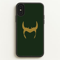 The Horned Helmet  - Loki Phone Case for iPhone XS Max