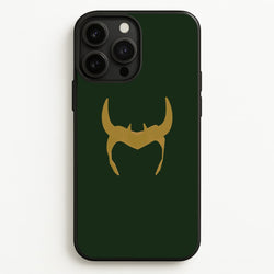 The Horned Helmet  - Loki Phone Case for iPhone 13 Pro Max
