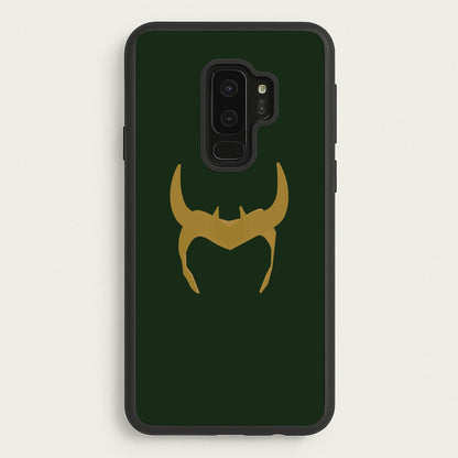 The Horned Helmet  - Loki Phone Case for Galaxy S9 Plus