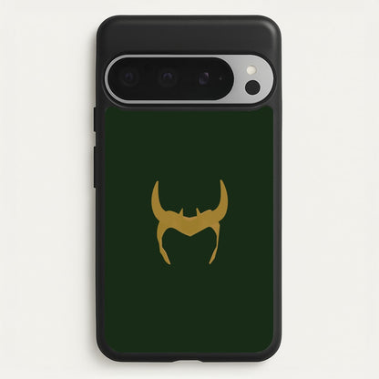 The Horned Helmet  - Loki Phone Case for Google Pixel 9 Pro XL