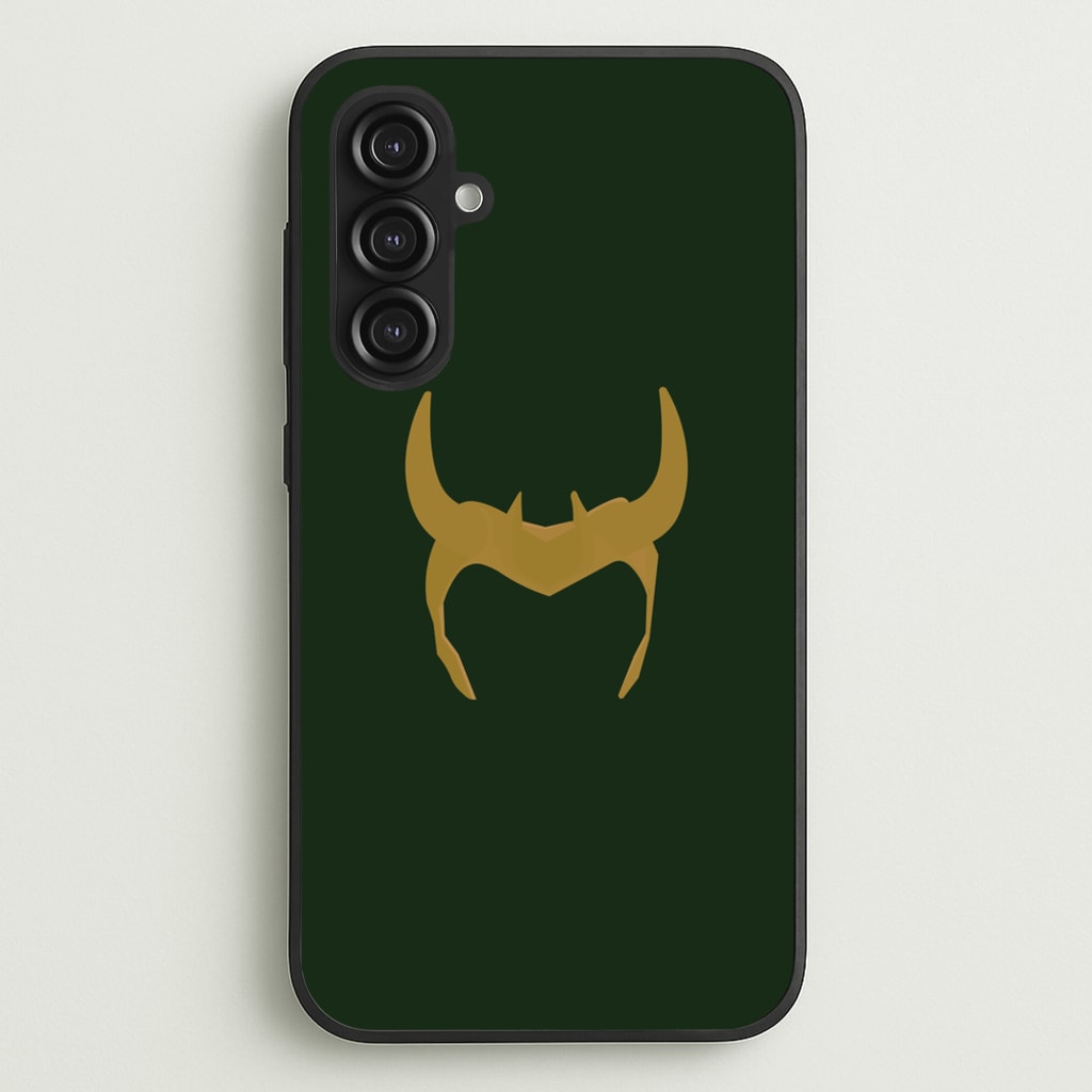The Horned Helmet  - Loki Phone Case for Galaxy S23FE
