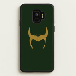 The Horned Helmet  - Loki Phone Case for Galaxy S9