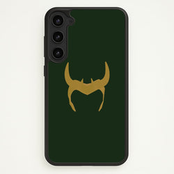 The Horned Helmet  - Loki Phone Case for Galaxy S23 Plus