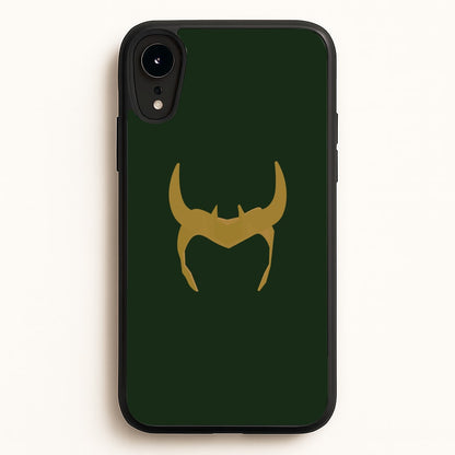 The Horned Helmet  - Loki Phone Case for iPhone XR