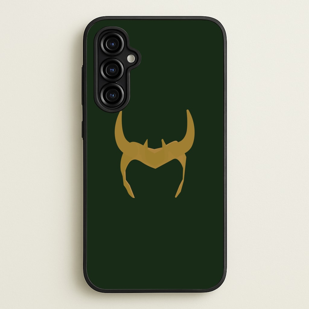 The Horned Helmet  - Loki Phone Case for Galaxy A54