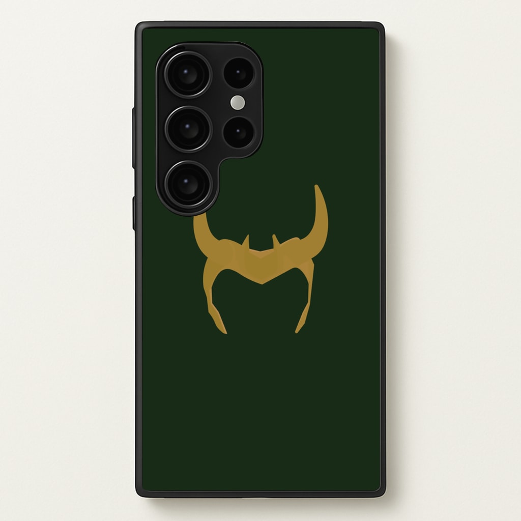 The Horned Helmet  - Loki Phone Case for Galaxy S24 Ultra