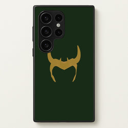 The Horned Helmet  - Loki Phone Case for Galaxy S24 Ultra
