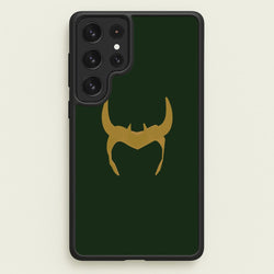 The Horned Helmet  - Loki Phone Case for Galaxy S23 Ultra