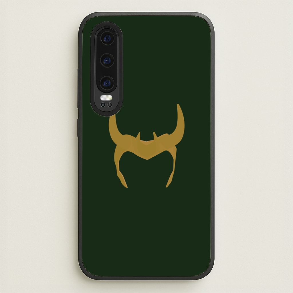 The Horned Helmet  - Loki Phone Case for Huawei P30