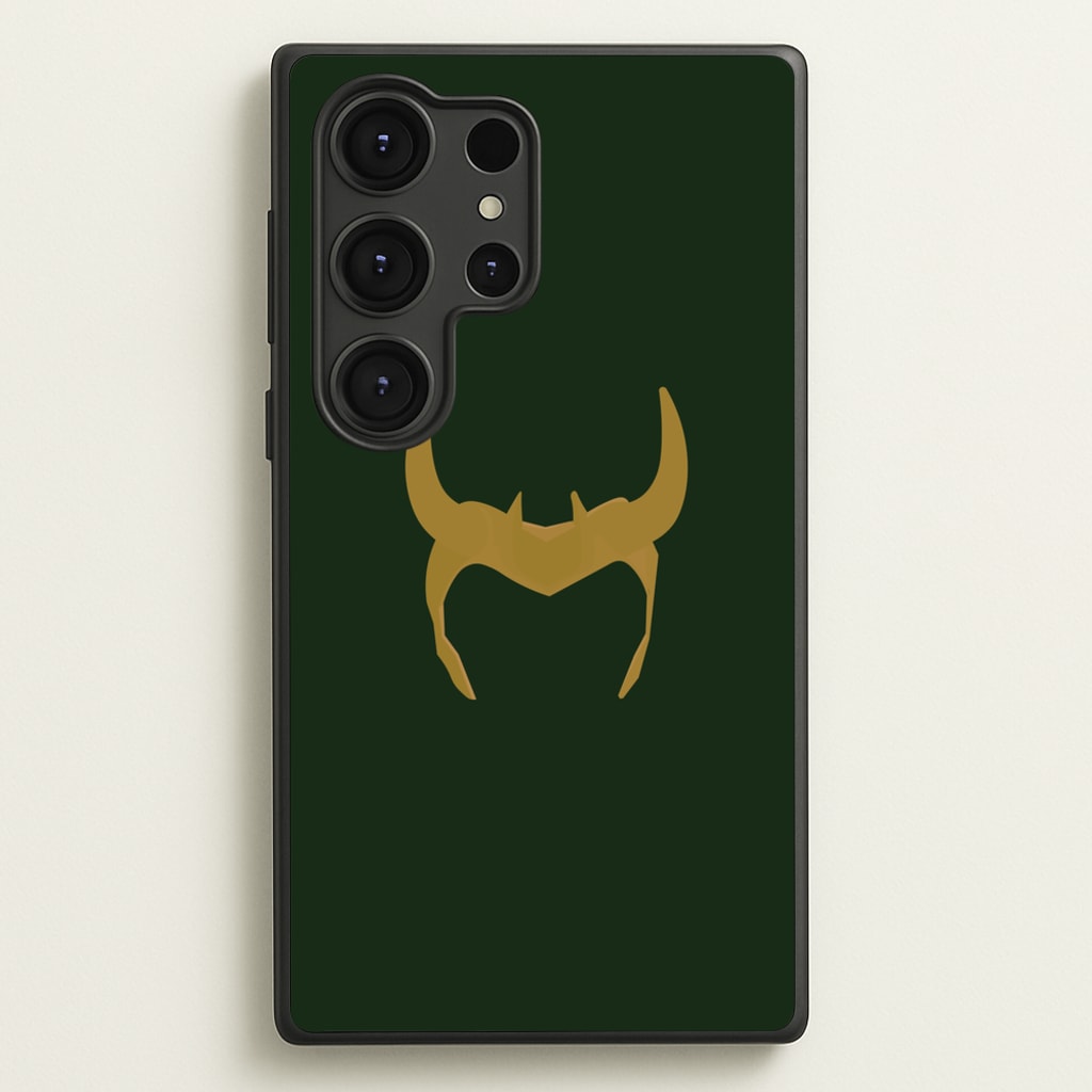 The Horned Helmet  - Loki Phone Case for Galaxy S25 Ultra