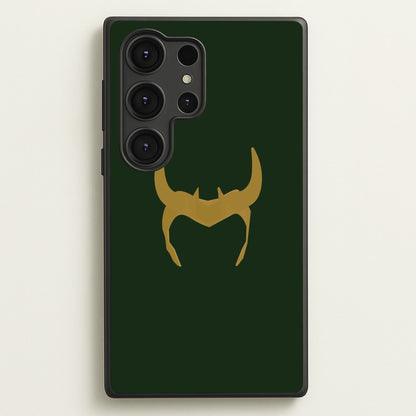 The Horned Helmet  - Loki Phone Case for Galaxy S25 Ultra