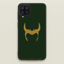 The Horned Helmet  - Loki Phone Case for Galaxy A12