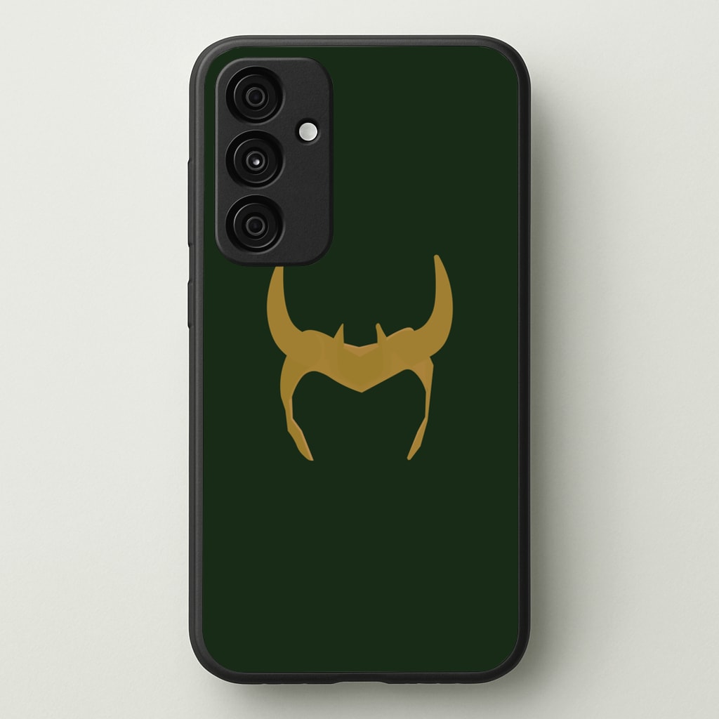 The Horned Helmet  - Loki Phone Case for Galaxy A55
