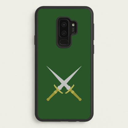 Double Daggers  - Loki Phone Case for Galaxy S9 Plus