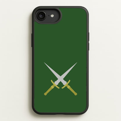 Double Daggers  - Loki Phone Case for iPhone 6 Plus / 7 Plus / 8 Plus