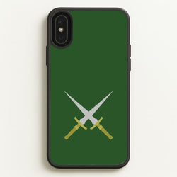 Double Daggers  - Loki Phone Case for iPhone XS Max