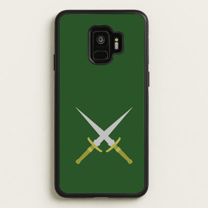 Double Daggers  - Loki Phone Case for Galaxy S9