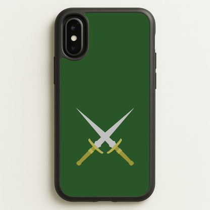 Double Daggers  - Loki Phone Case for iPhone X / XS