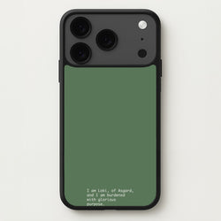 Burdened With Glorious Purpose Phone Case for iPhone 17 Pro Max