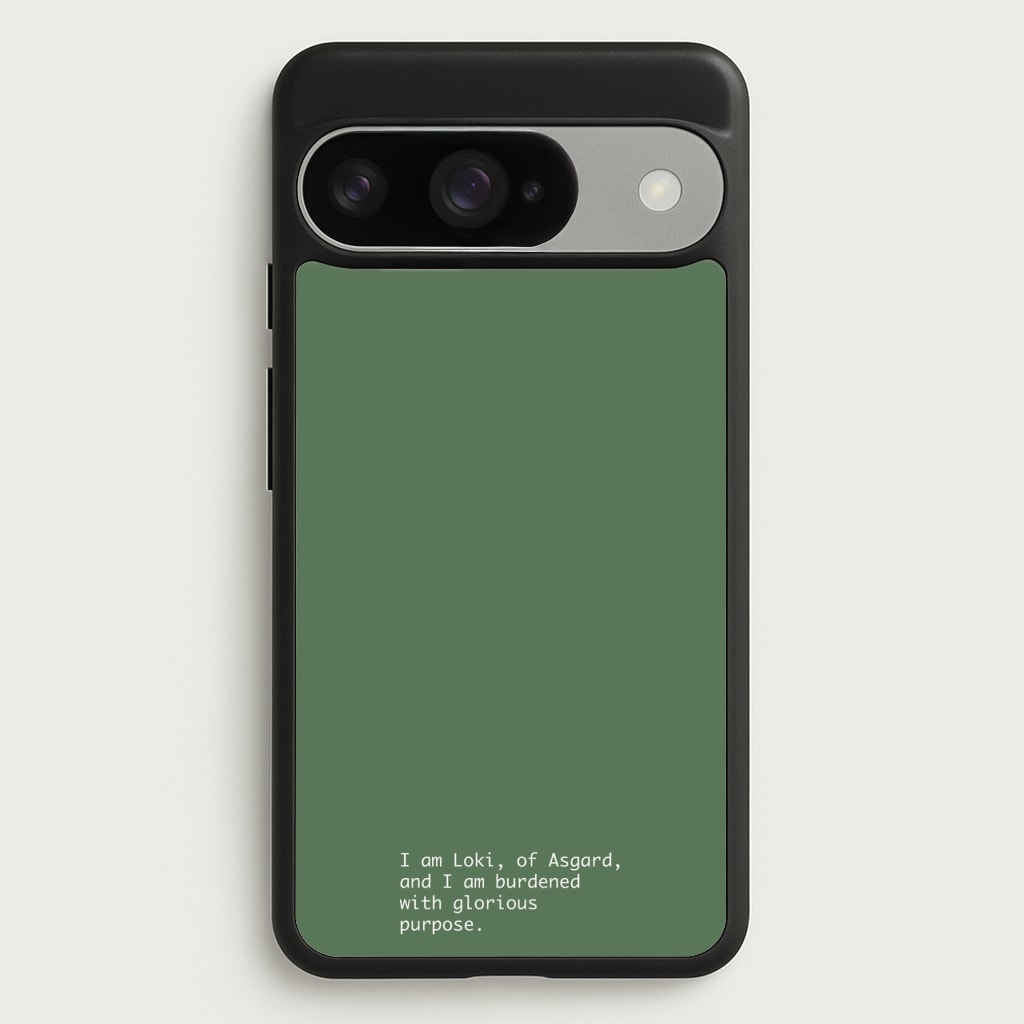 Burdened With Glorious Purpose Phone Case for Google Pixel 10 / 10 Pro