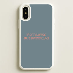 Not Waving But Drowning -  - Loyle Carner Phone Case for iPhone X / XS