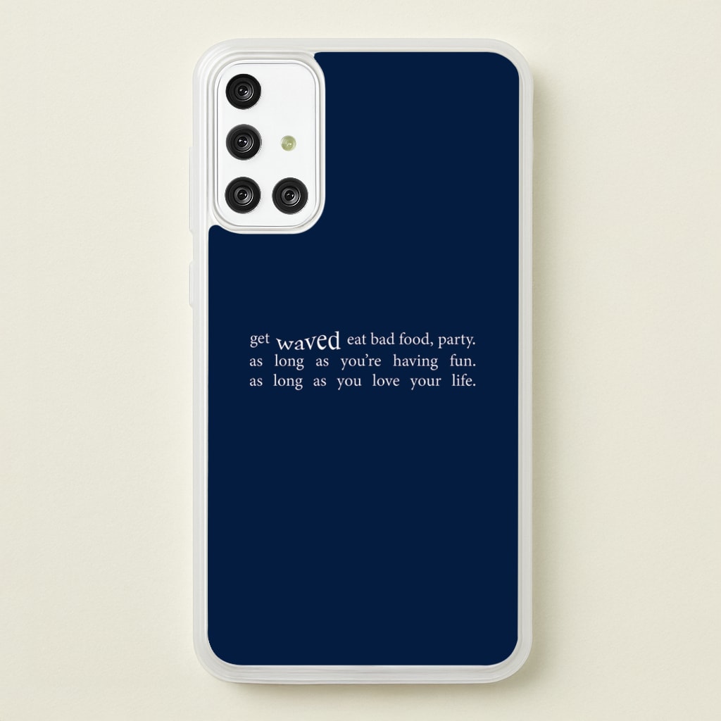 There's More To Life -  - Loyle Carner Phone Case for Galaxy A71