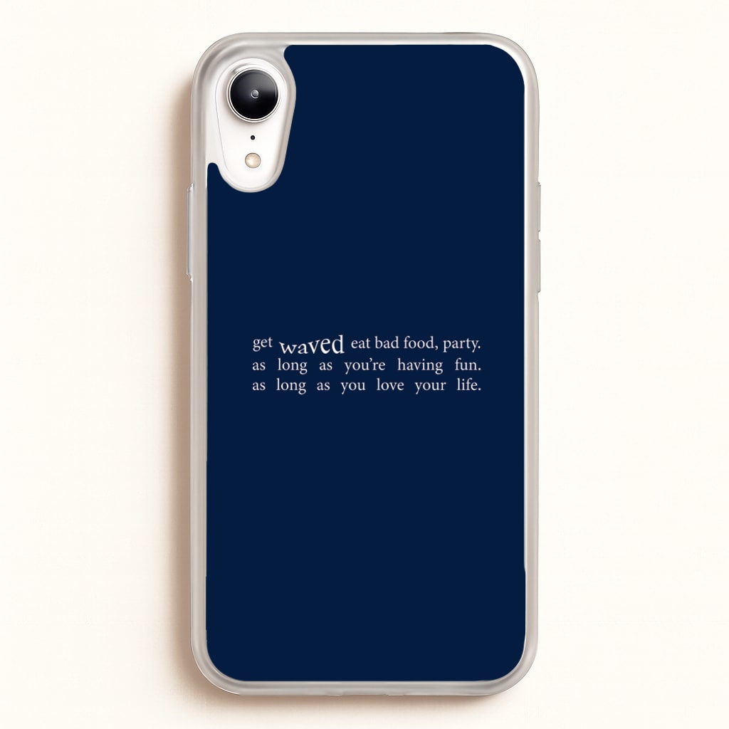 There's More To Life -  - Loyle Carner Phone Case for iPhone XR