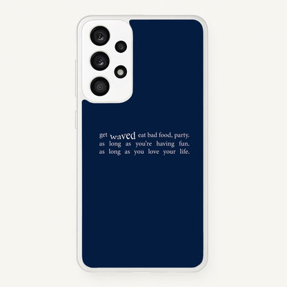 There's More To Life -  - Loyle Carner Phone Case for Galaxy A53