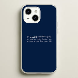 There's More To Life -  - Loyle Carner Phone Case for iPhone 15
