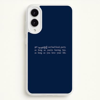 There's More To Life -  - Loyle Carner Phone Case for Galaxy S25 Edge