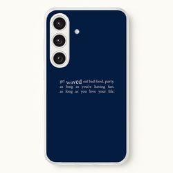 There's More To Life -  - Loyle Carner Phone Case for Galaxy S25 Plus