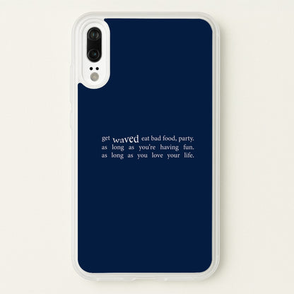 There's More To Life -  - Loyle Carner Phone Case for Huawei P20