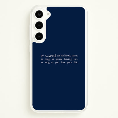 There's More To Life -  - Loyle Carner Phone Case for Galaxy S23 Plus
