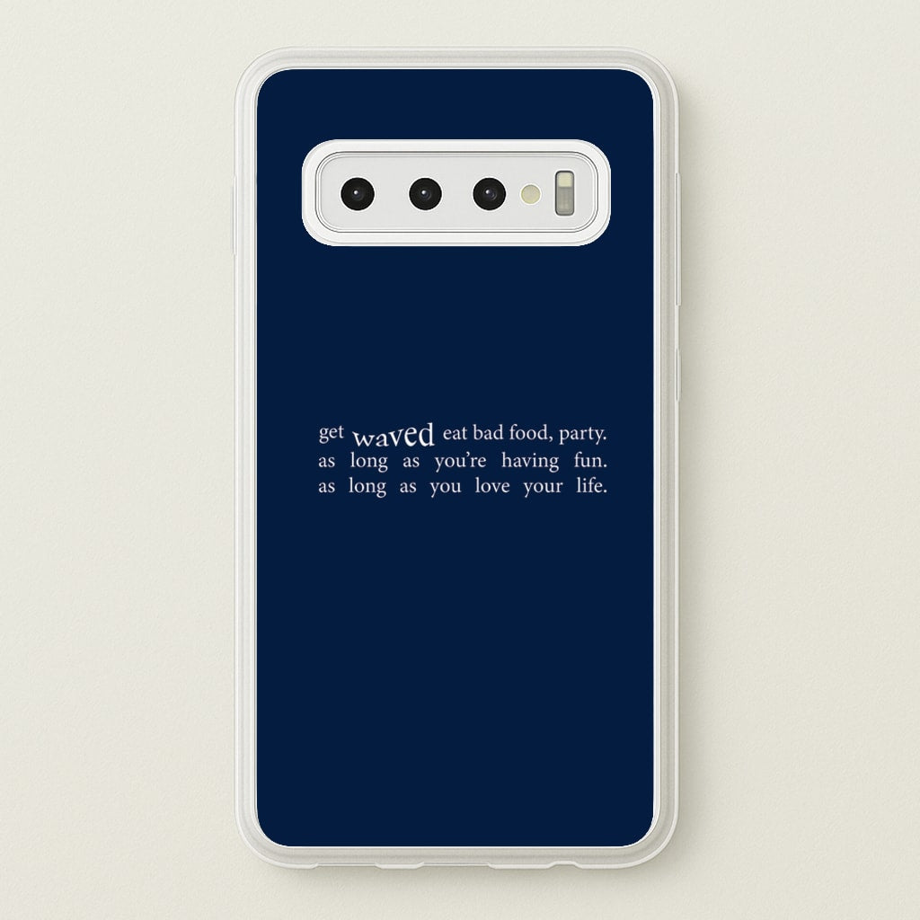 There's More To Life -  - Loyle Carner Phone Case for Galaxy S10