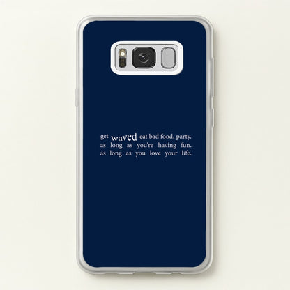 There's More To Life -  - Loyle Carner Phone Case for Galaxy S8