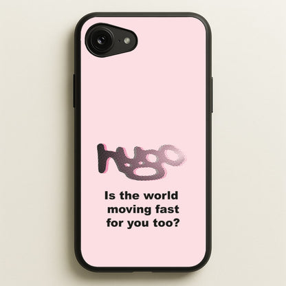 Pink Hugo -  - Loyle Carner Phone Case for iPhone 16e
