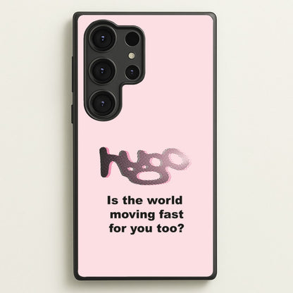 Pink Hugo -  - Loyle Carner Phone Case for Galaxy S25 Ultra