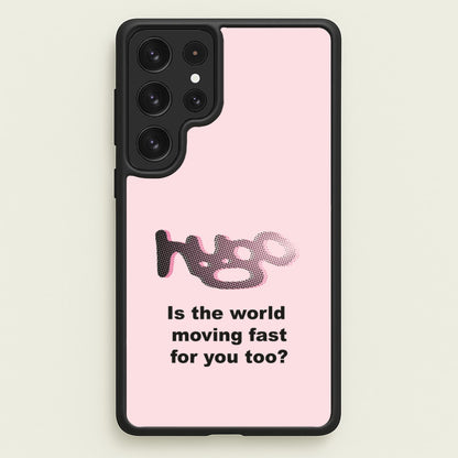 Pink Hugo -  - Loyle Carner Phone Case for Galaxy S23 Ultra