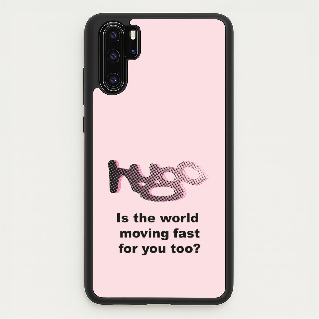Pink Hugo -  - Loyle Carner Phone Case for Huawei P30 Pro
